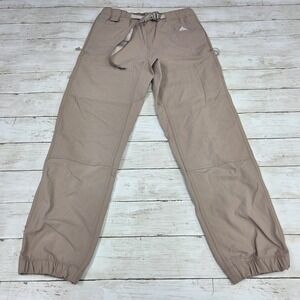 Nike ACG NRG Trail Pants Hiking Women XS Khaki CV0660-245 Belted